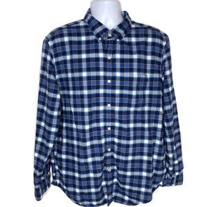 AEO Blue Plaid Seriously Soft Collection XL